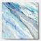 Designart - Blue Silver Spring II - Modern Lake House Gallery-wrapped Canvas